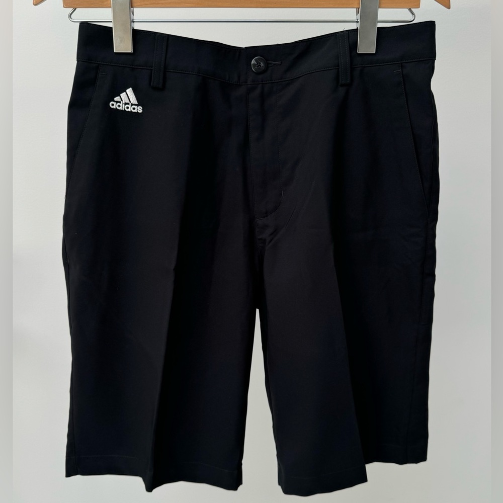 Adidas Men's‎ Climalite 3-Stripe Golf Short in Black, Size 30